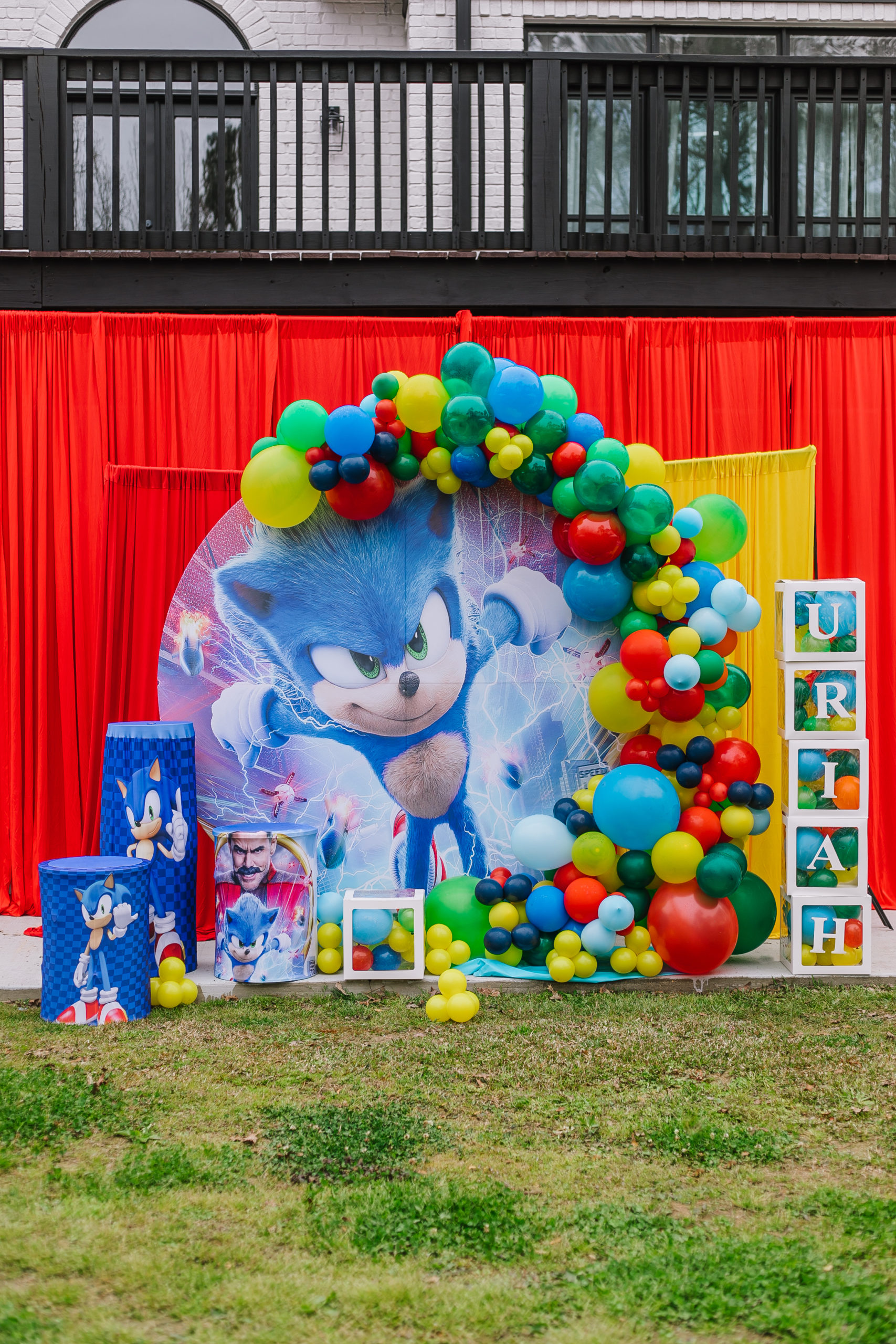 sonic the hedgehog 5th brithday party