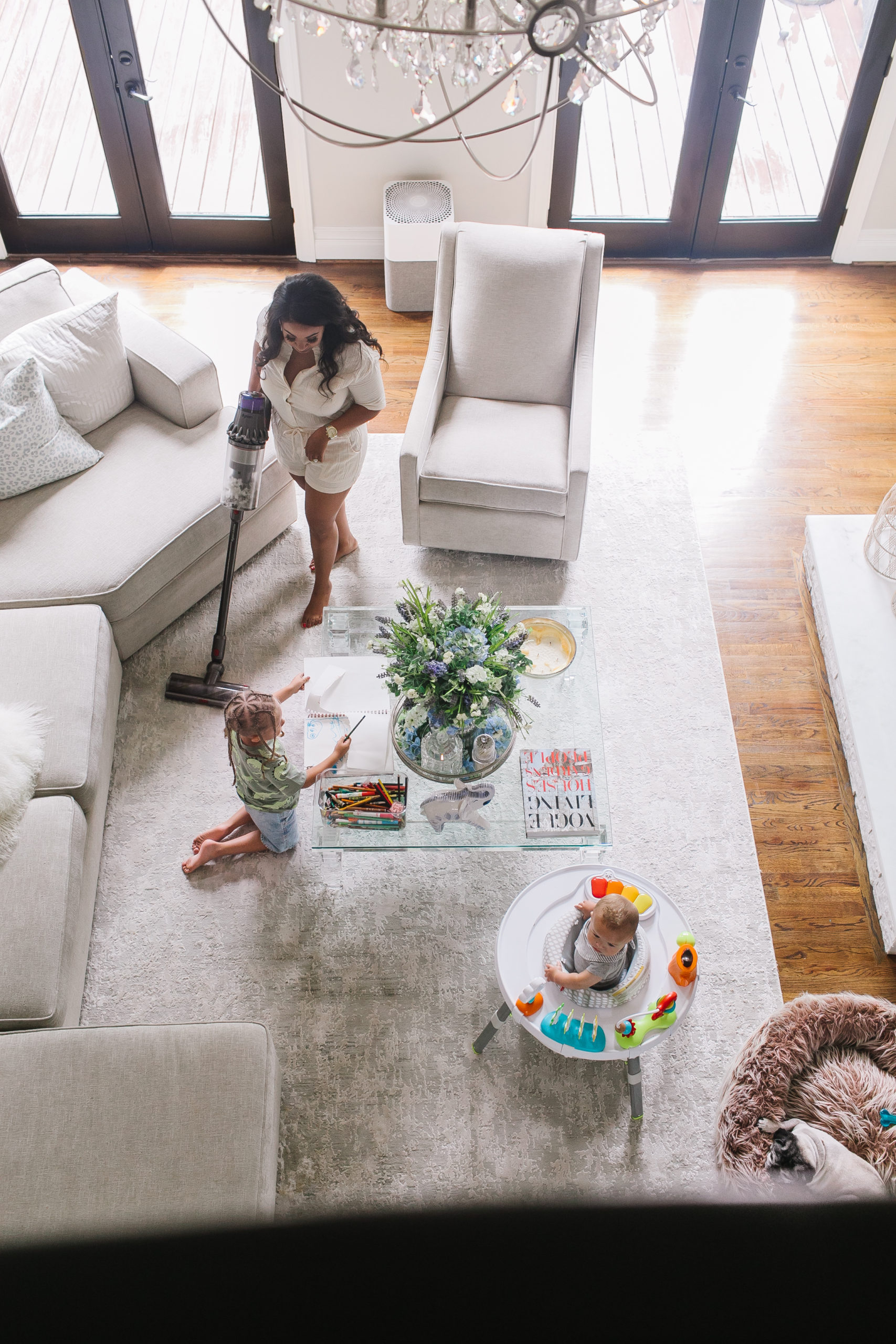 keeping your house clean with kids