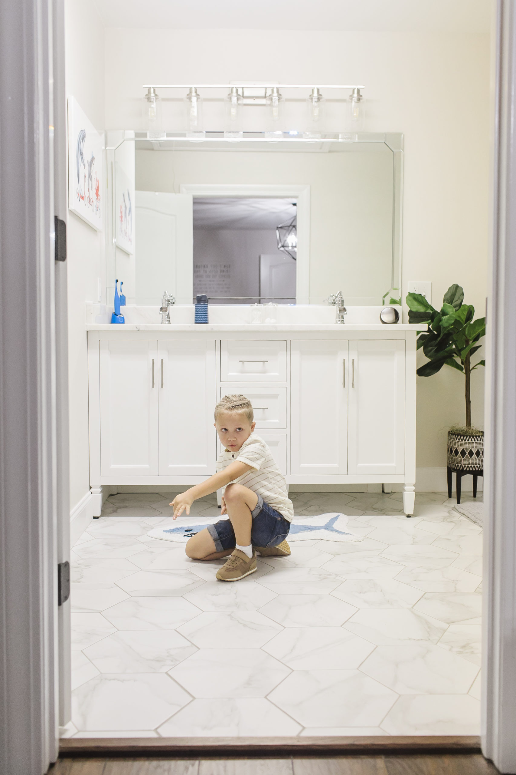 neutral bathroom