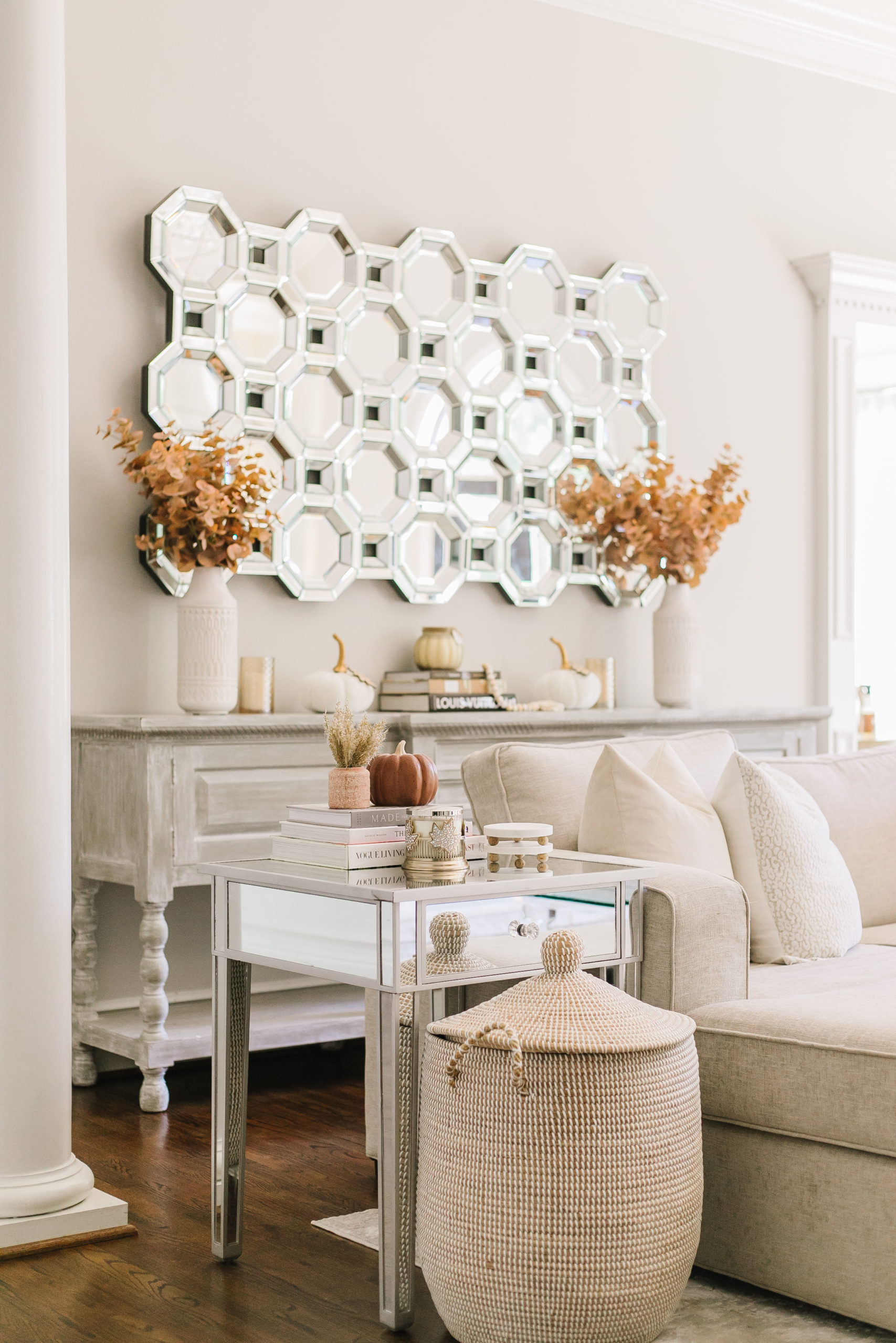 neutral decor for fall