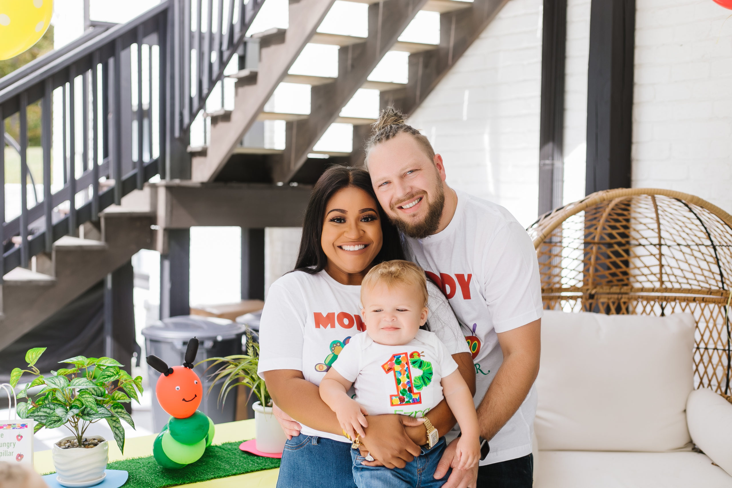 birthday family photo idea