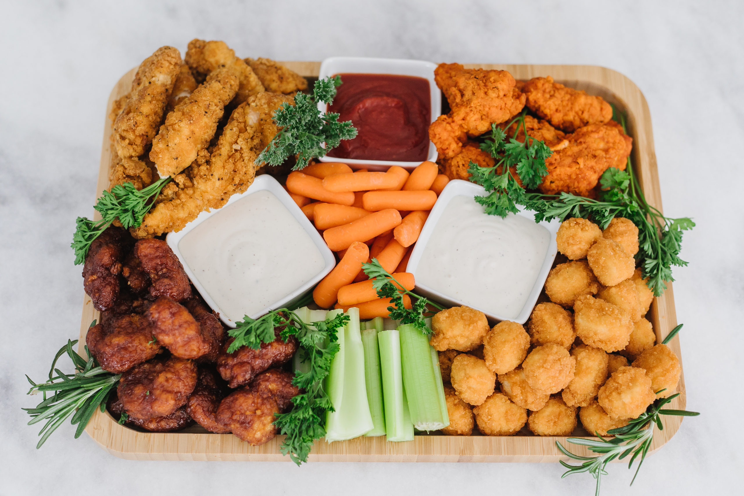 a quick & easy snack platter