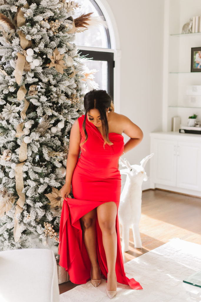 how to style a holiday dress