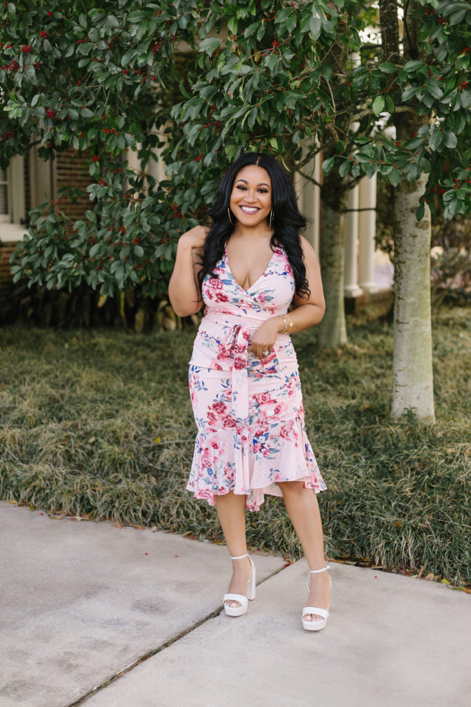 floral easter dress under $200