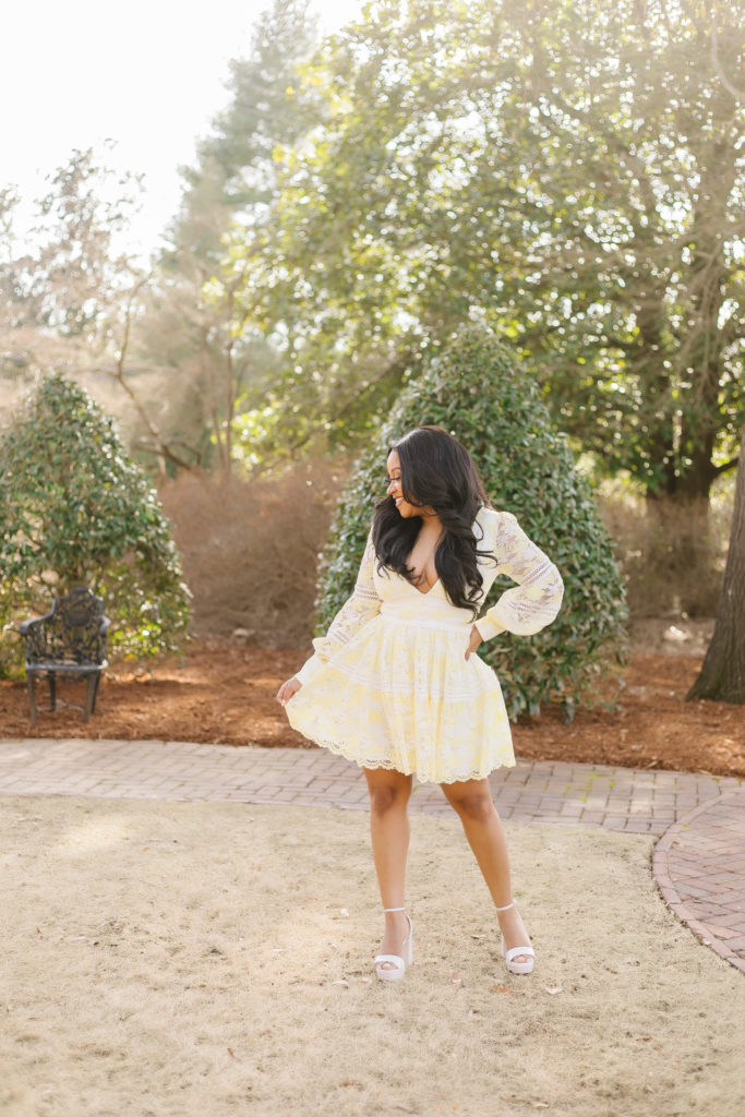long sleeve dress for easter