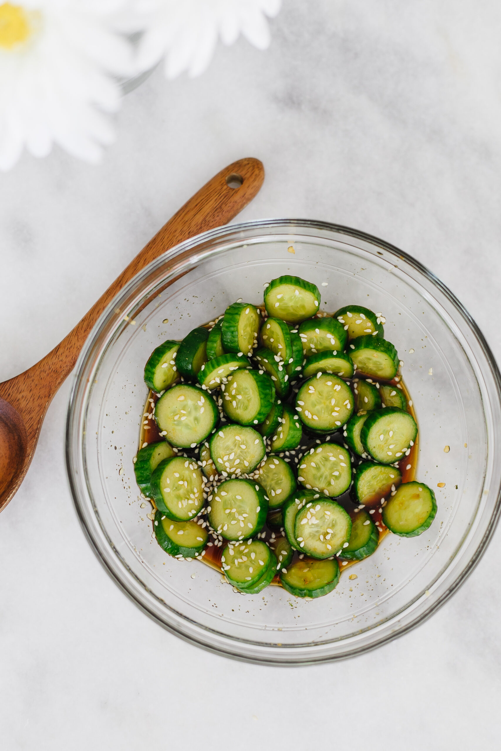 easy cucumber sunomono