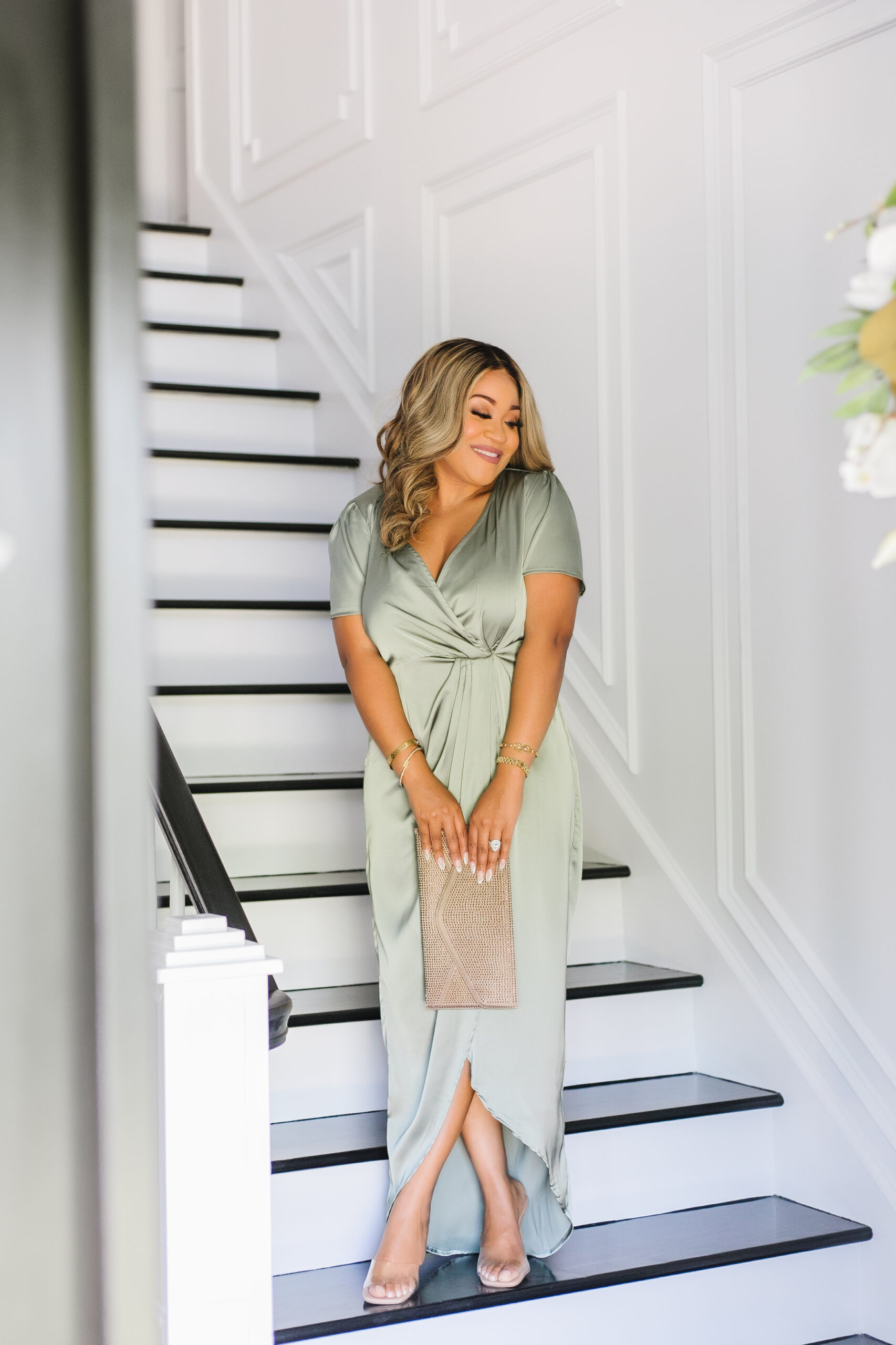 spring wedding guest dress under $50