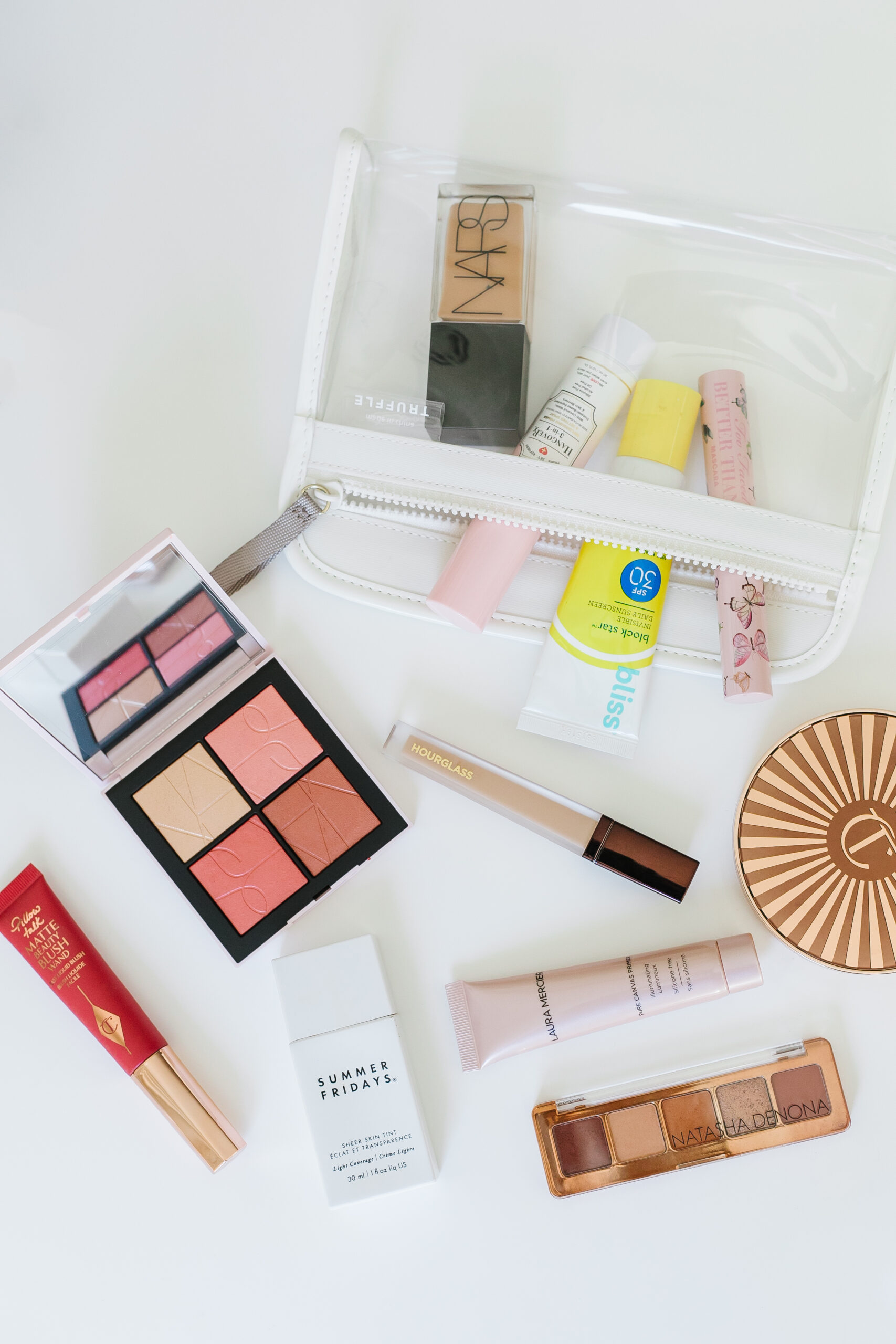 clear cosmetic bags for travel