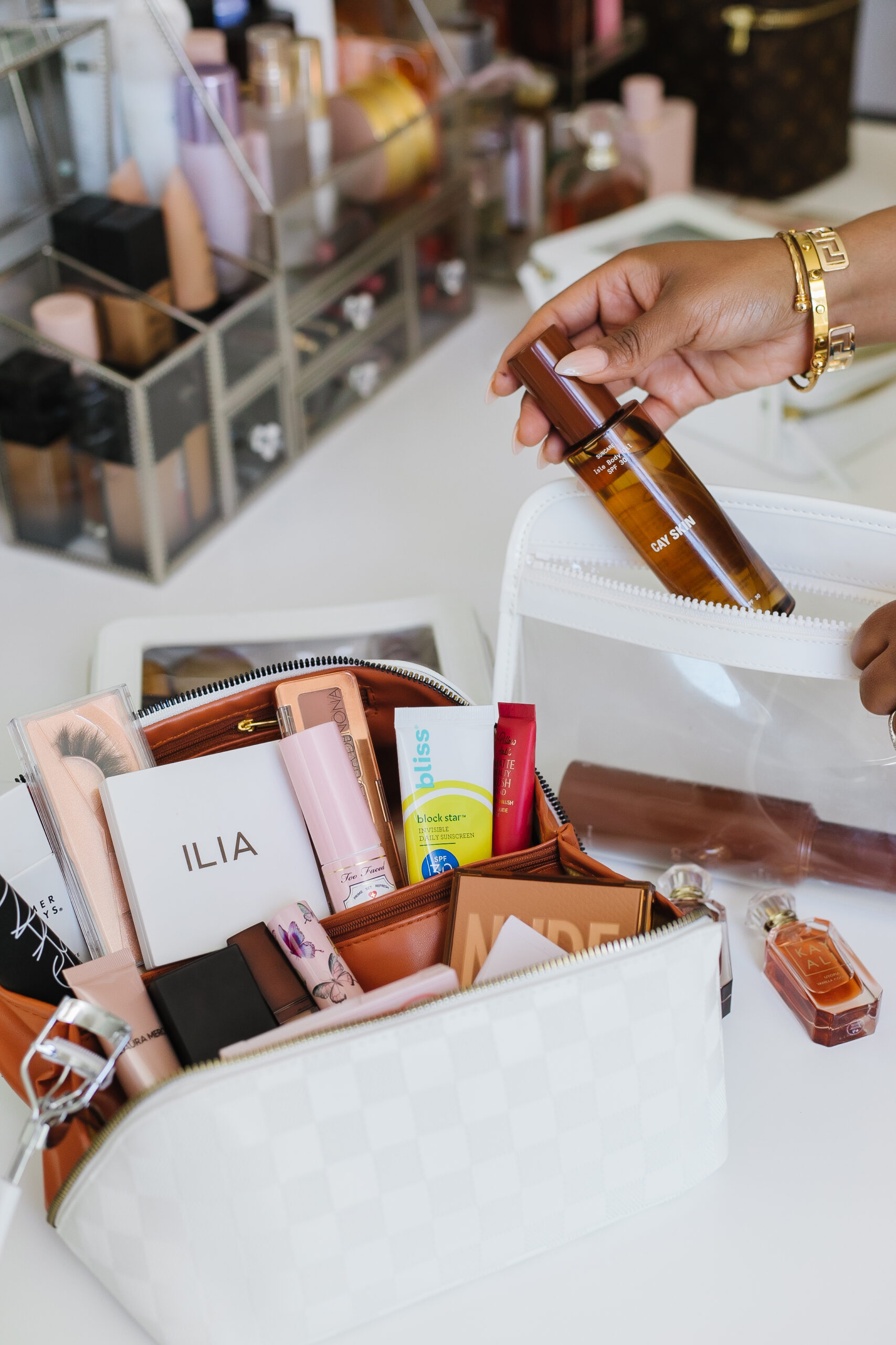 clear travel makeup bags