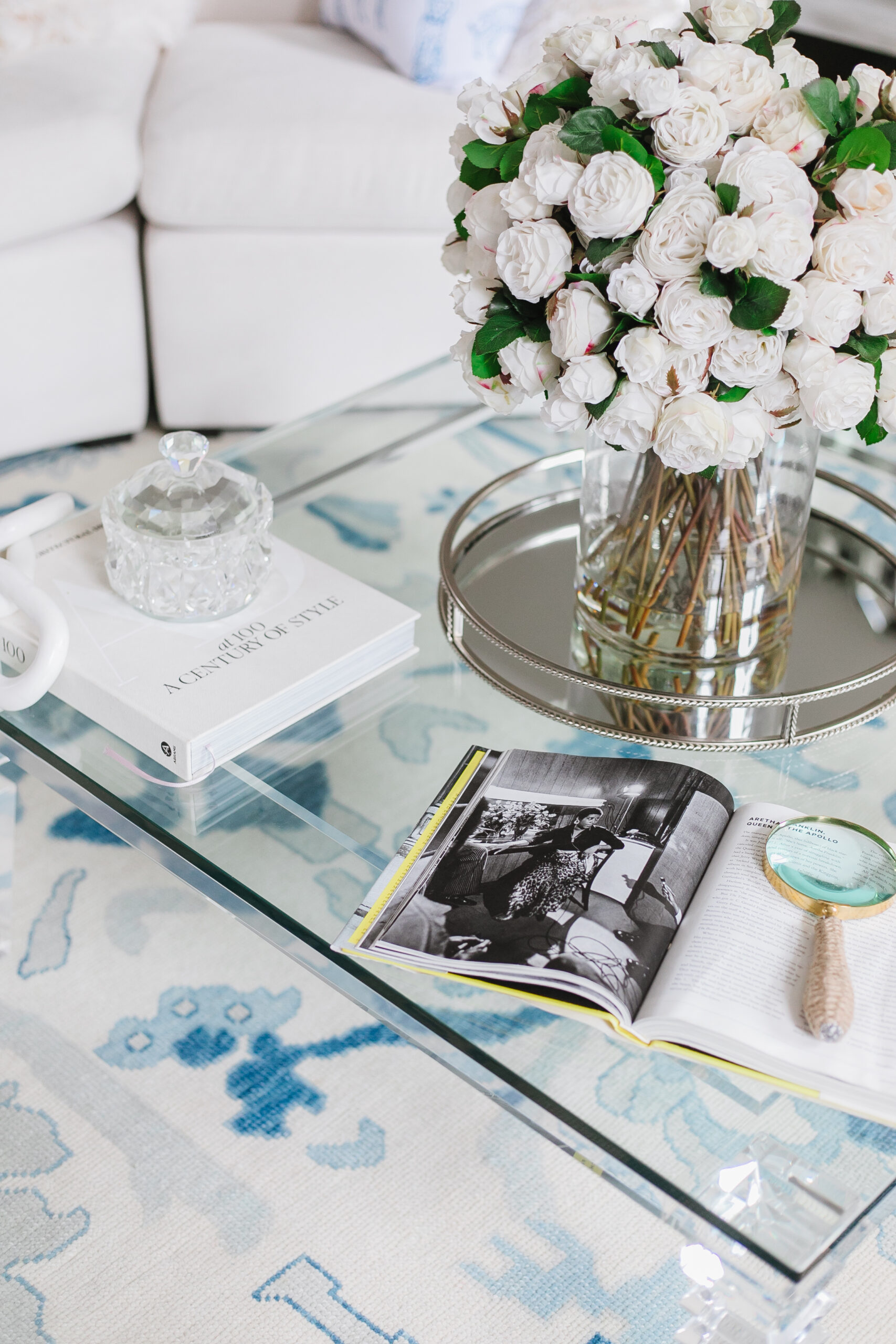 coffee table styling how to