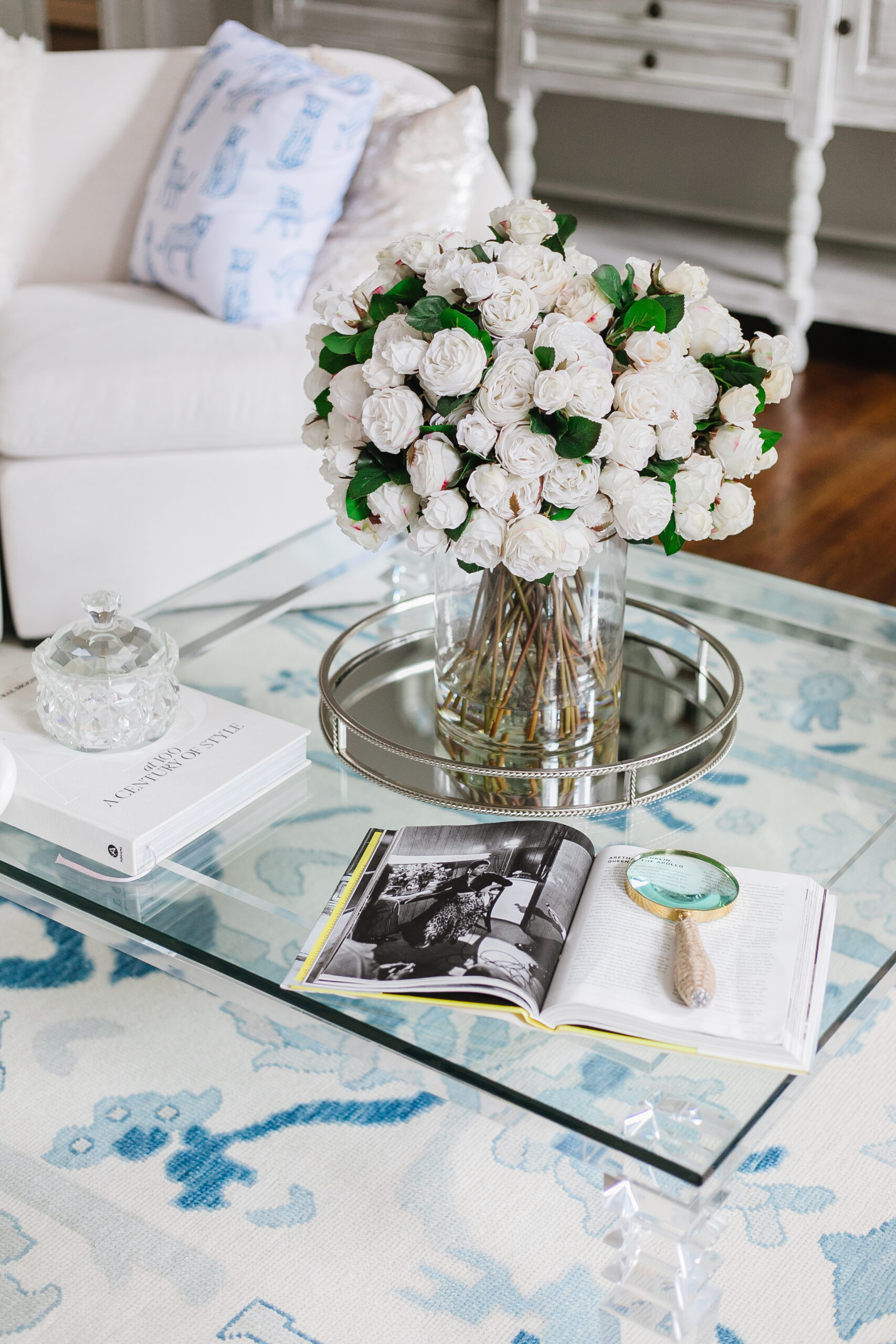 coffee table styling