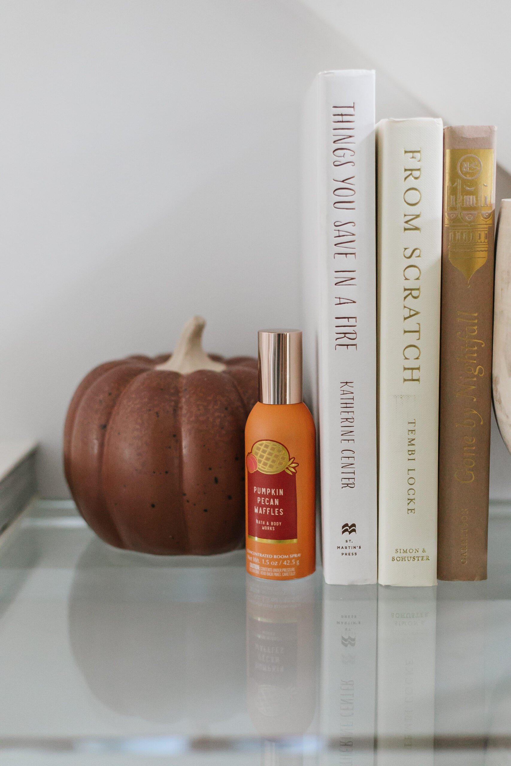 fall living room decor