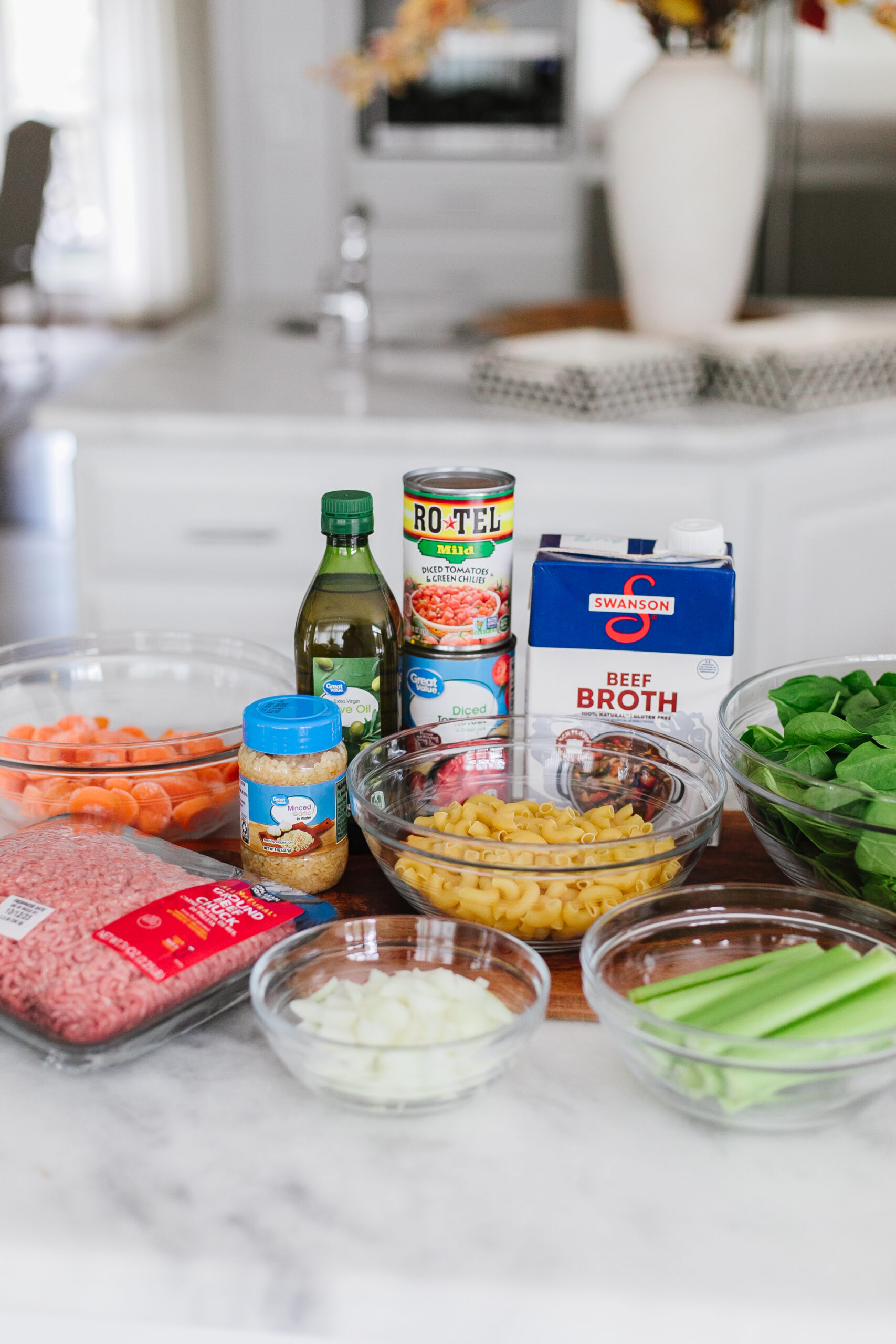 simple macaroni soup recipe
